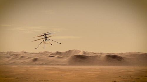 بالگرد ناسا برای ششمین پرواز خود در مریخ آماده می شود