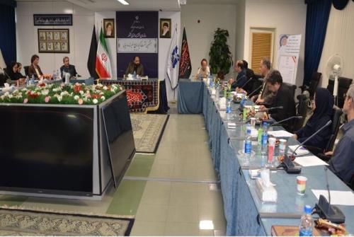 بررسی وضعیت دریای خزر در سازمان نقشه برداری