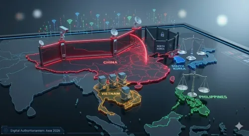 کالبدشکافی فیلترینگ در 5 کشور آسیایی