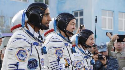 اولین فضانورد اماراتی در ایستگاه فضایی بین المللی