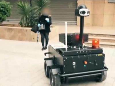 ربات ها در تونس برای اعمال شرایط قرنطینه به كار گرفته شدند